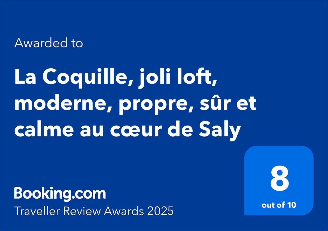 Apartmán "La Coquille", Joli Loft, Moderne, Propre, Sur Et Calme Au Coeur De Saly Exteriér fotografie