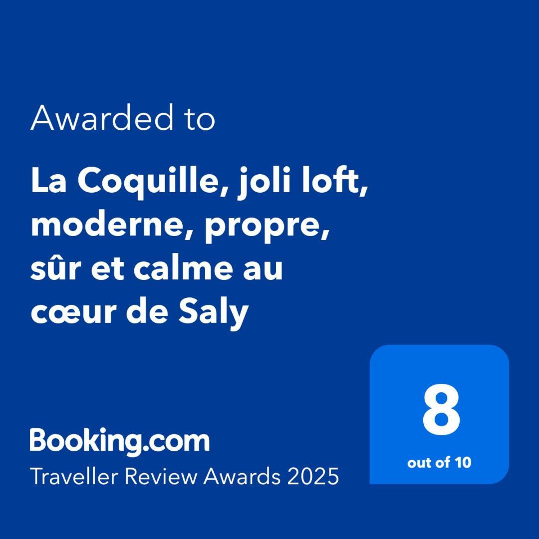 Apartmán "La Coquille", Joli Loft, Moderne, Propre, Sur Et Calme Au Coeur De Saly Exteriér fotografie